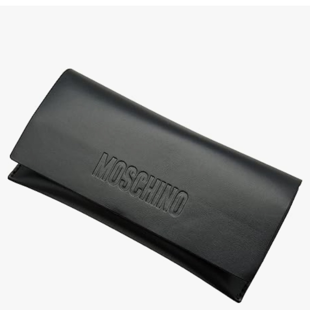 Moschino Black Sunglasses Holder Case